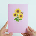 Sunflower Field Pop-Up Card