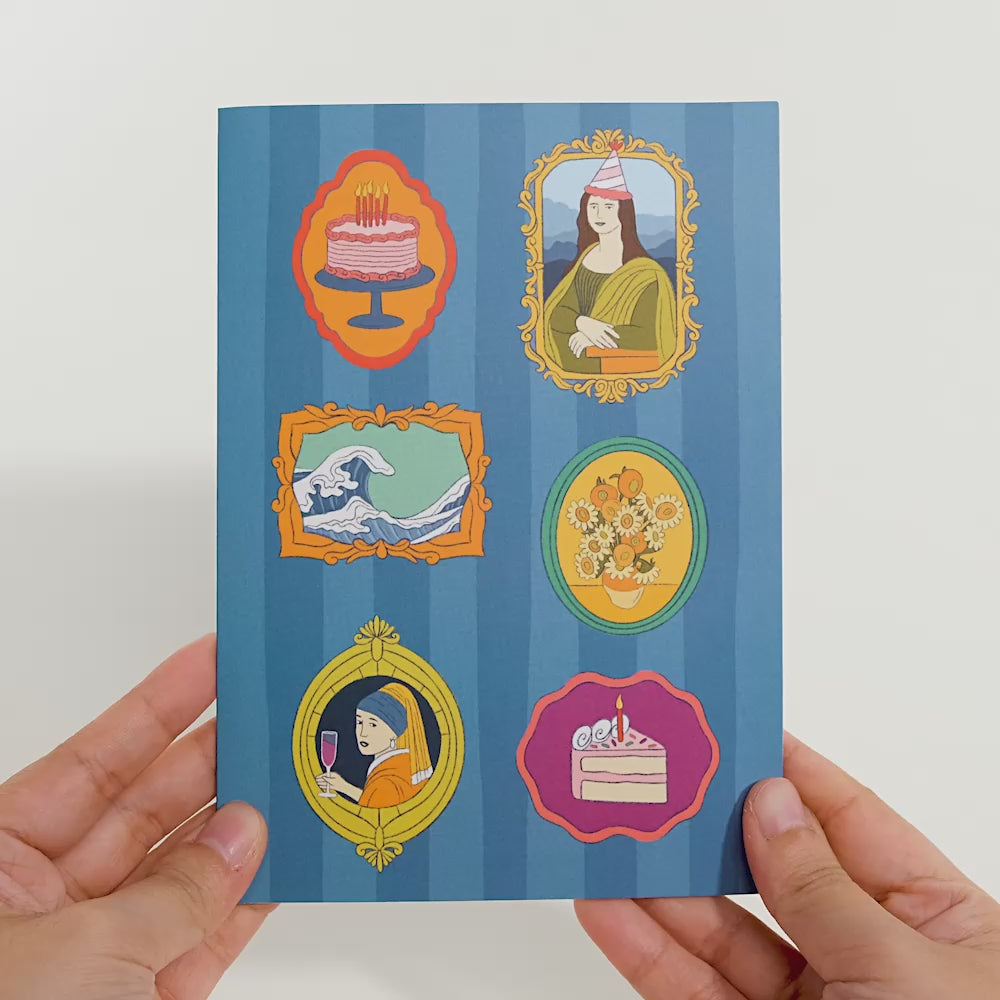 Happy Birthday to a True Masterpiece Pop-Up Card