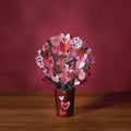 Whimsical Hearts Light-Up Bouquet