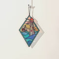 Sunshine and Sea Breezes Lighthouse Suncatcher Card