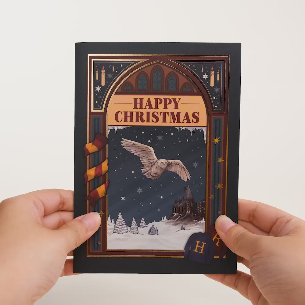Harry Potter™ Hedwig™ Holiday Magic Pop-Up Card