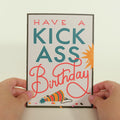 Kick Ass Birthday Pop-Up Card