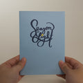 Season of Light Winter Village Light-Up Pop-Up Card
