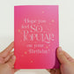 Wicked So Popular Birthday Pop-Up Card