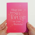 Wicked So Popular Birthday Pop-Up Card