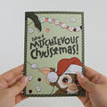 Gremlins Gizmo Mischievous Christmas Pop-Up Card
