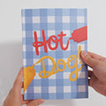 'Hot Dog!' Plushpop Card