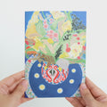 Lovepop x ArtLifting - Floral Blue Pop-Up Card