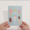 Sweet Day Ice Cream Pop-Up Card