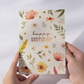 Birthday Wildflowers Card with Mini Bouquet