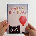 Birthday Cat-astrophe Music and Lights Pop-Up Card and Sentiment Set for Dad