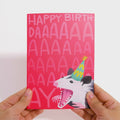 Awe-ssum Possum Birthday Pop-Up Card