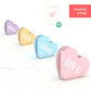 Love Hearts Notecards (Assorted 4-Pack)