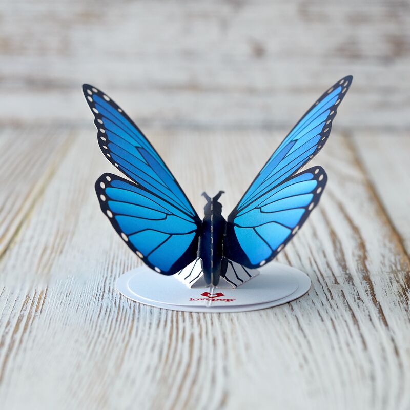 Stickerpop™: Blue Morpho Butterfly (1-Pack)