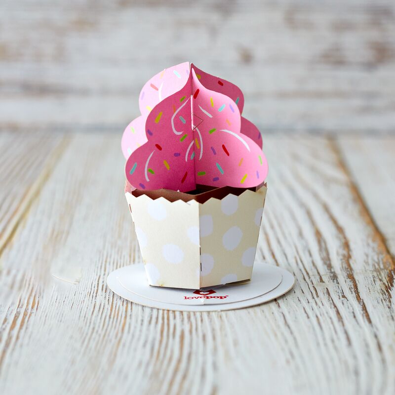 Stickerpop™: Cupcake (1-Pack)