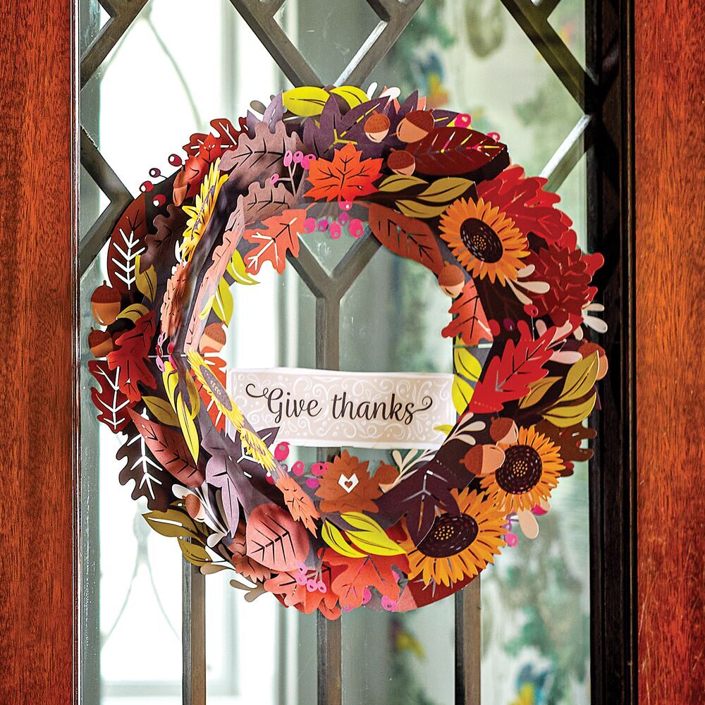 Thanksgiving Wreath & Turkey Bundle