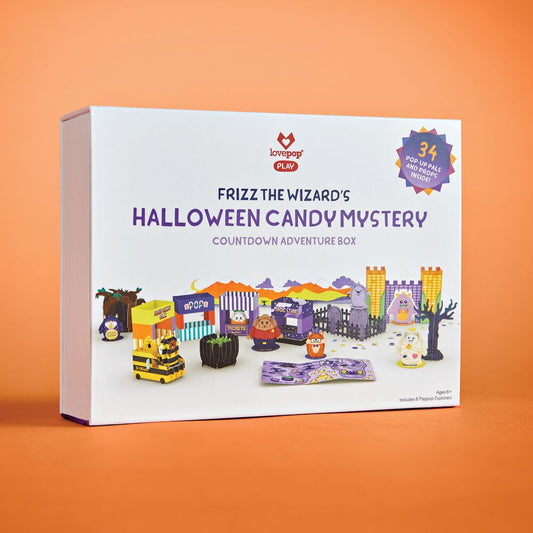 Frizz the Wizard's Halloween Candy Mystery Adventure Box