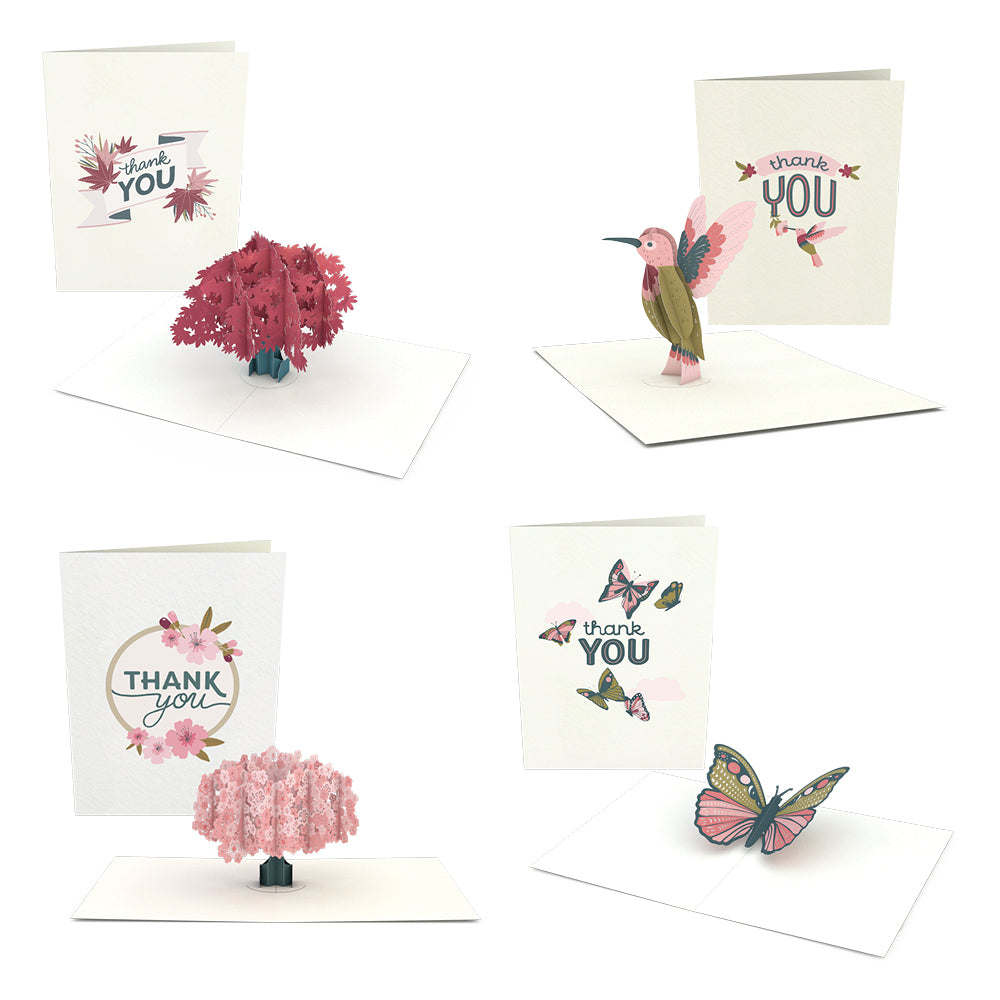 Thank You Garden Notecards (Assorted 4-Pack)