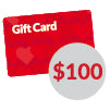 $100 Gift Card