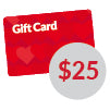 $25 Gift Card