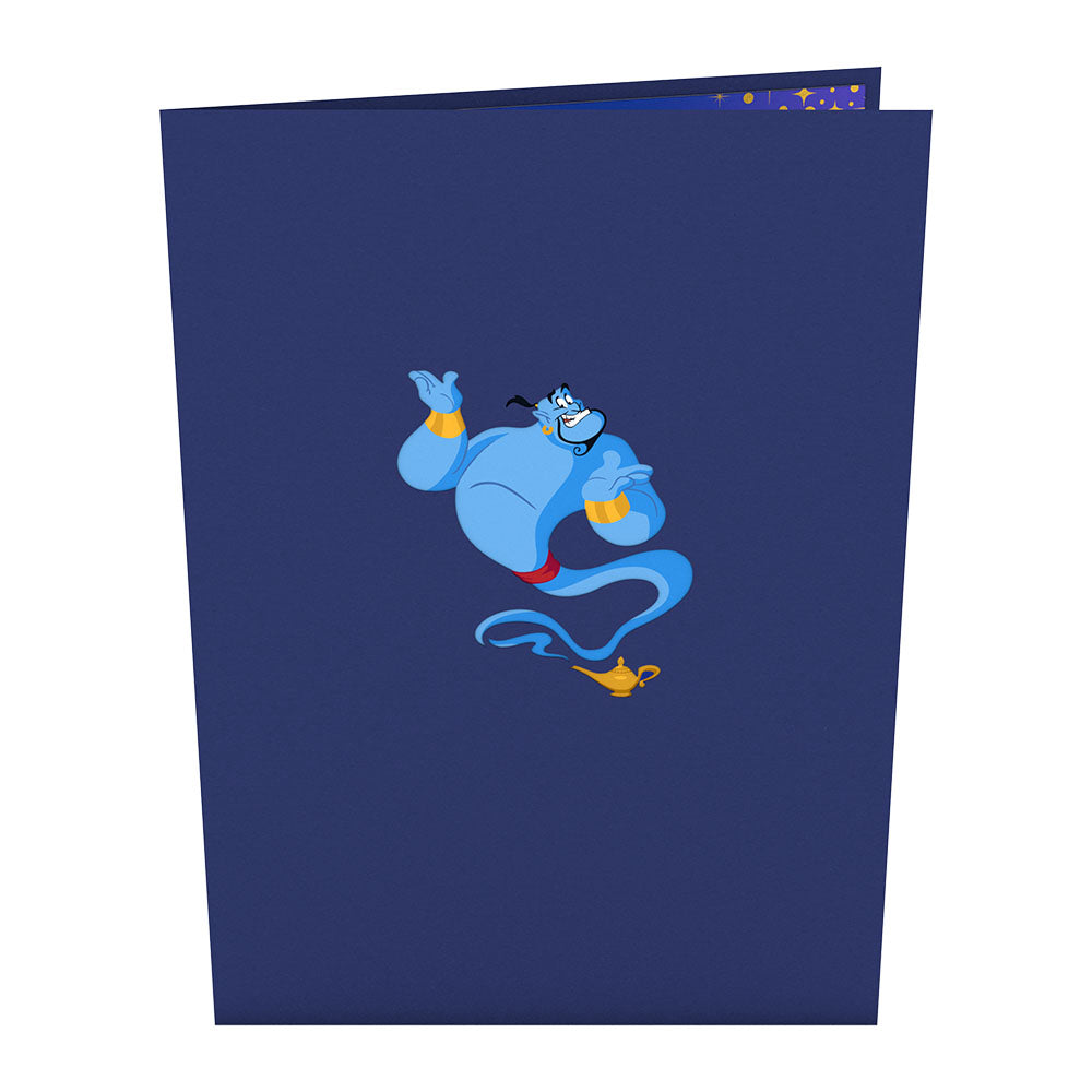 Disney's Aladdin Magic Lamp Pop-Up Card