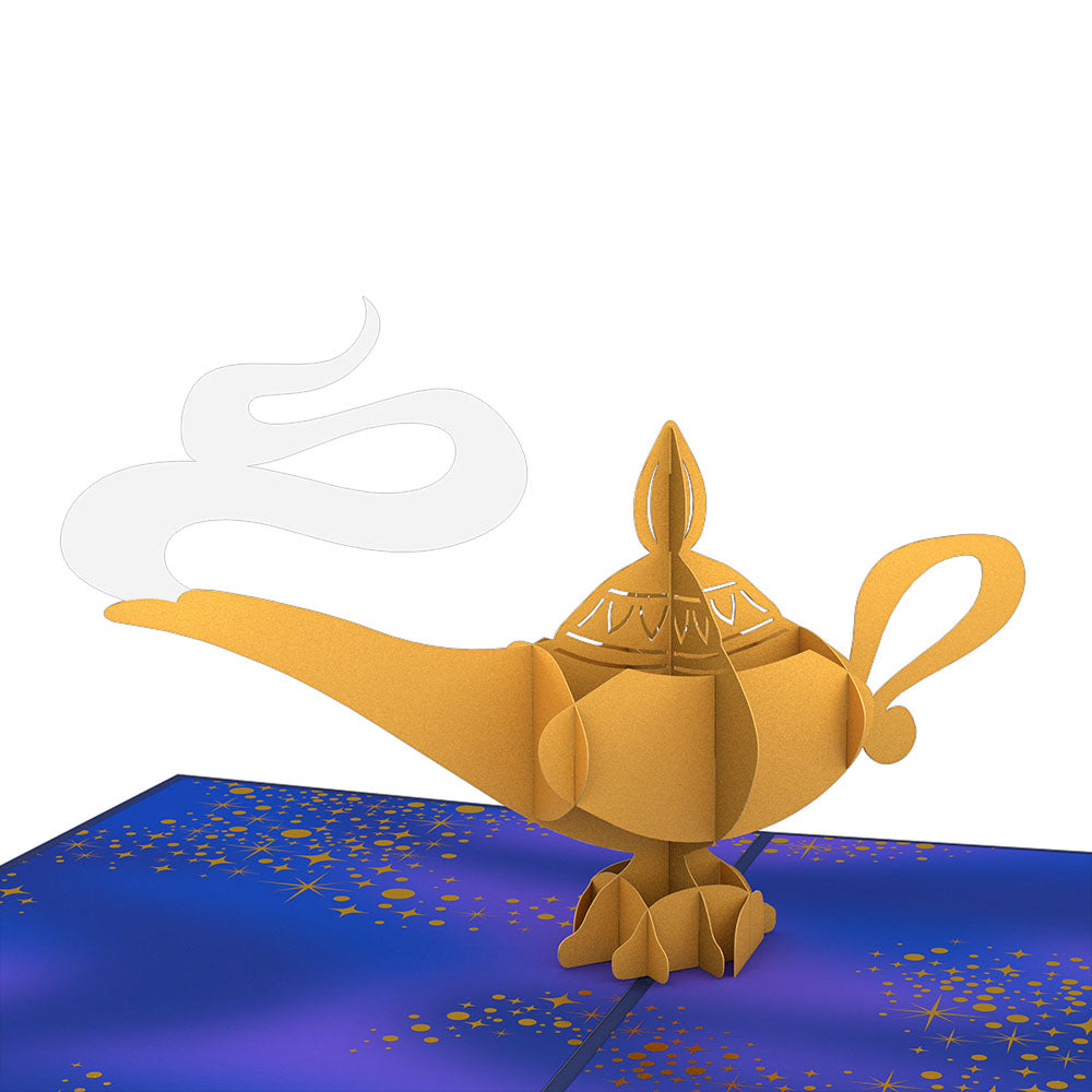 Disney's Aladdin Magic Lamp Pop-Up Card