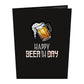 Beer-th Day Pop-Up Card