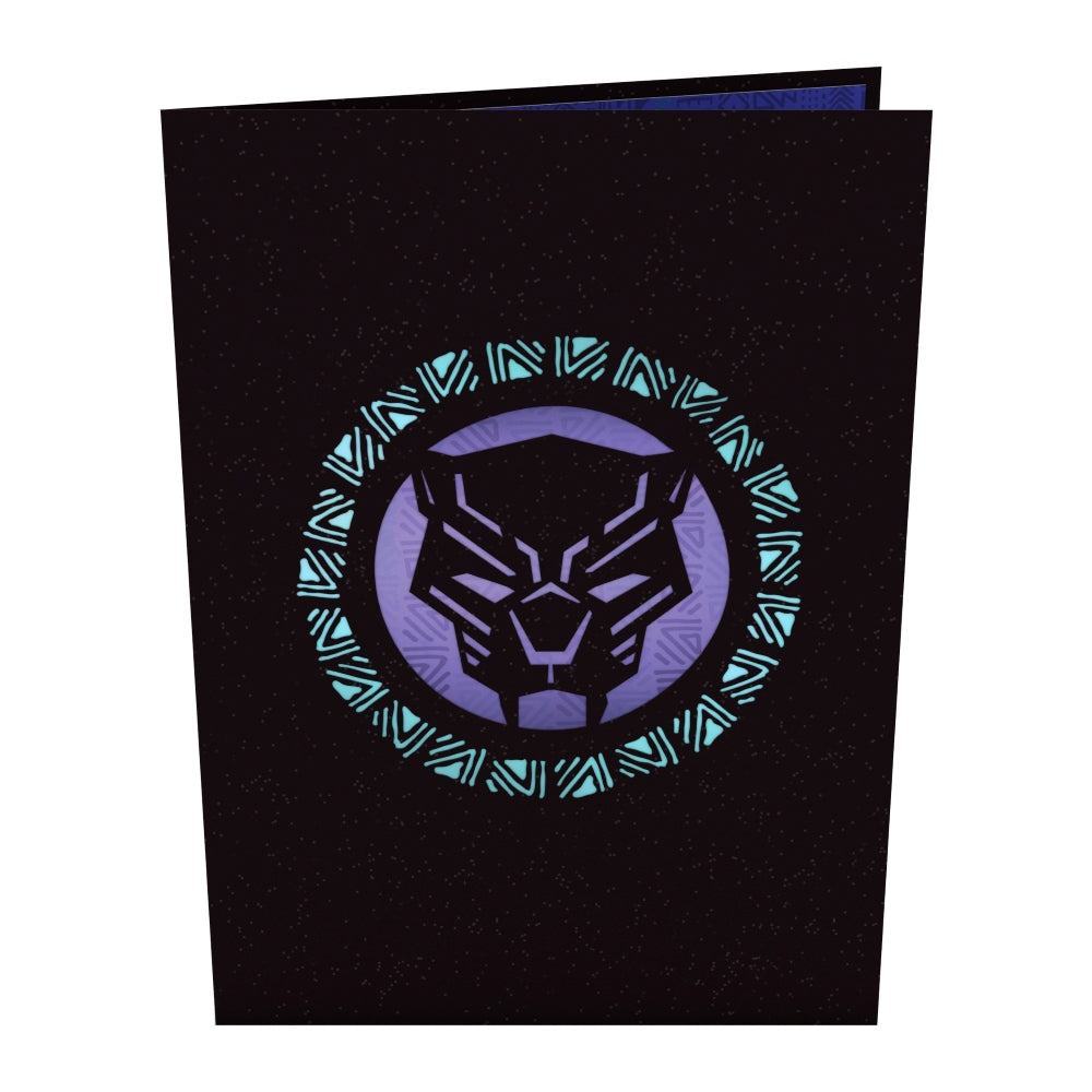 black panther card sleeves Lovepop Marvel Black Panther Greeting Card
