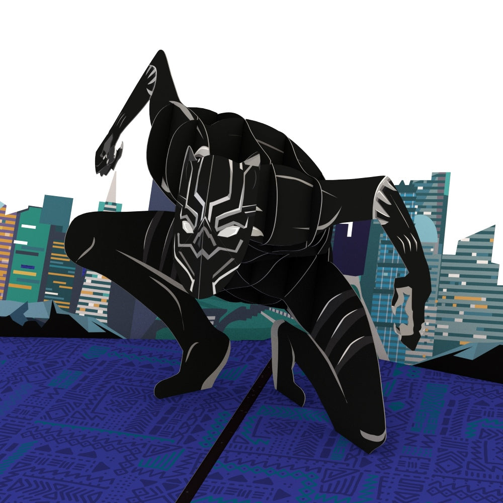 Black Panther Pop-Up Card