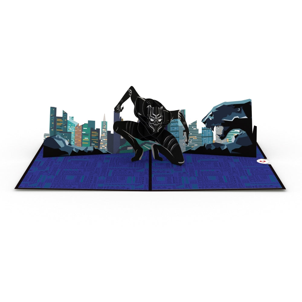 Black Panther Pop-Up Card