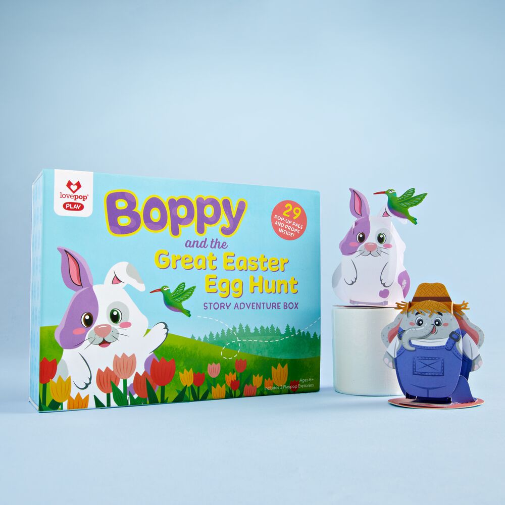 Boppy and the Great Easter Egg Hunt Story Adventure Box