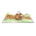 Bunny Family Pop up Card