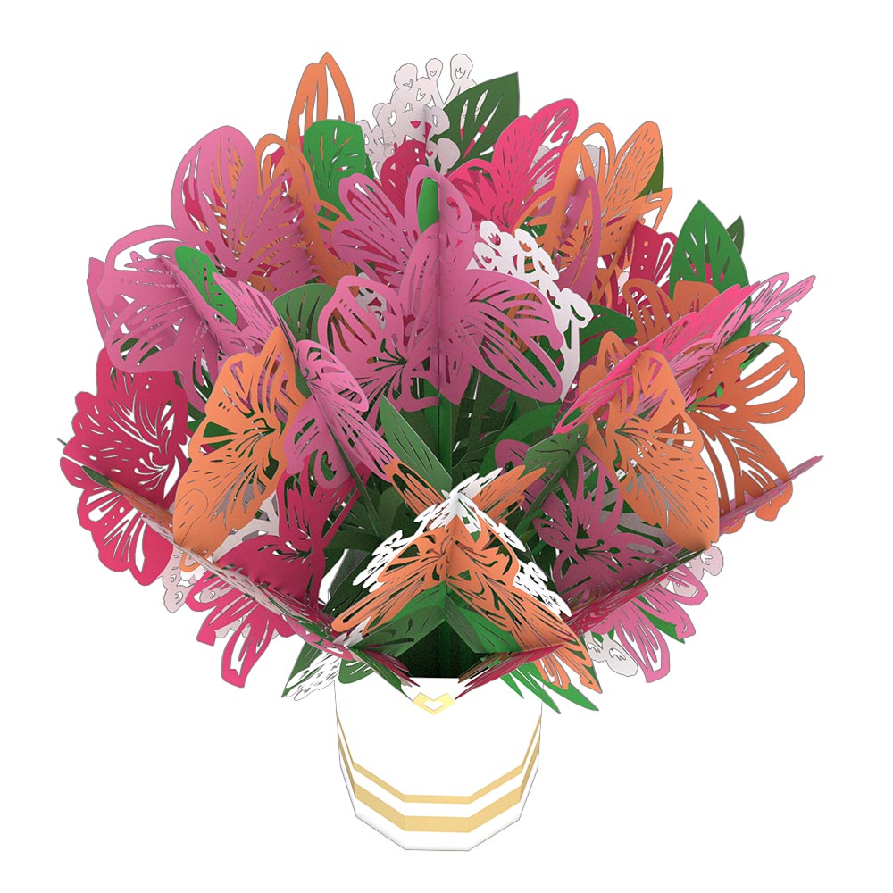 Rose, Sweetheart, & Lily Bouquet 3-Pack