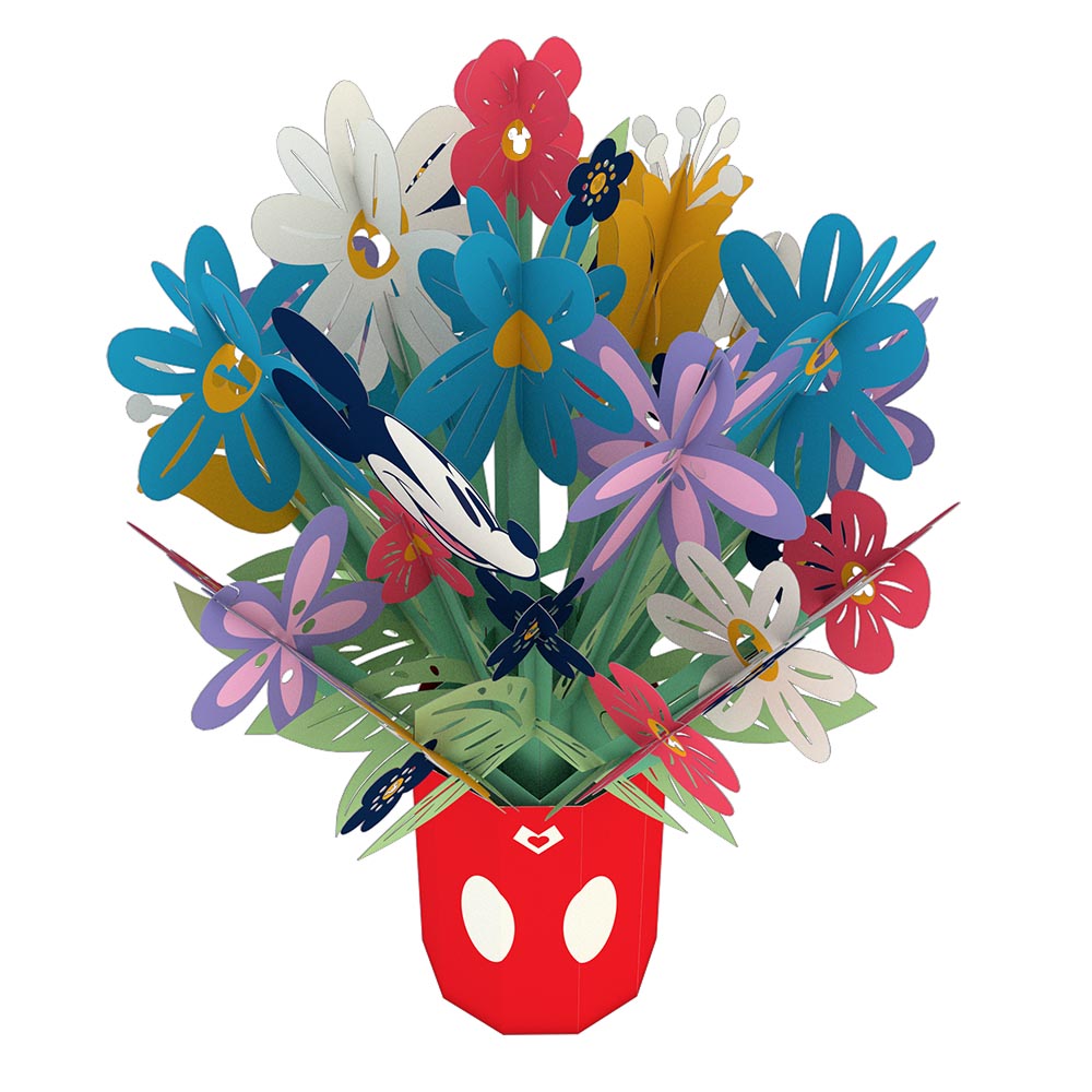 Translucent Mickey Mouse Cascading Flowers PopGrip