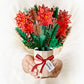 Happy Holidays Cardinal Card & Wreath & Bouquet Bundle