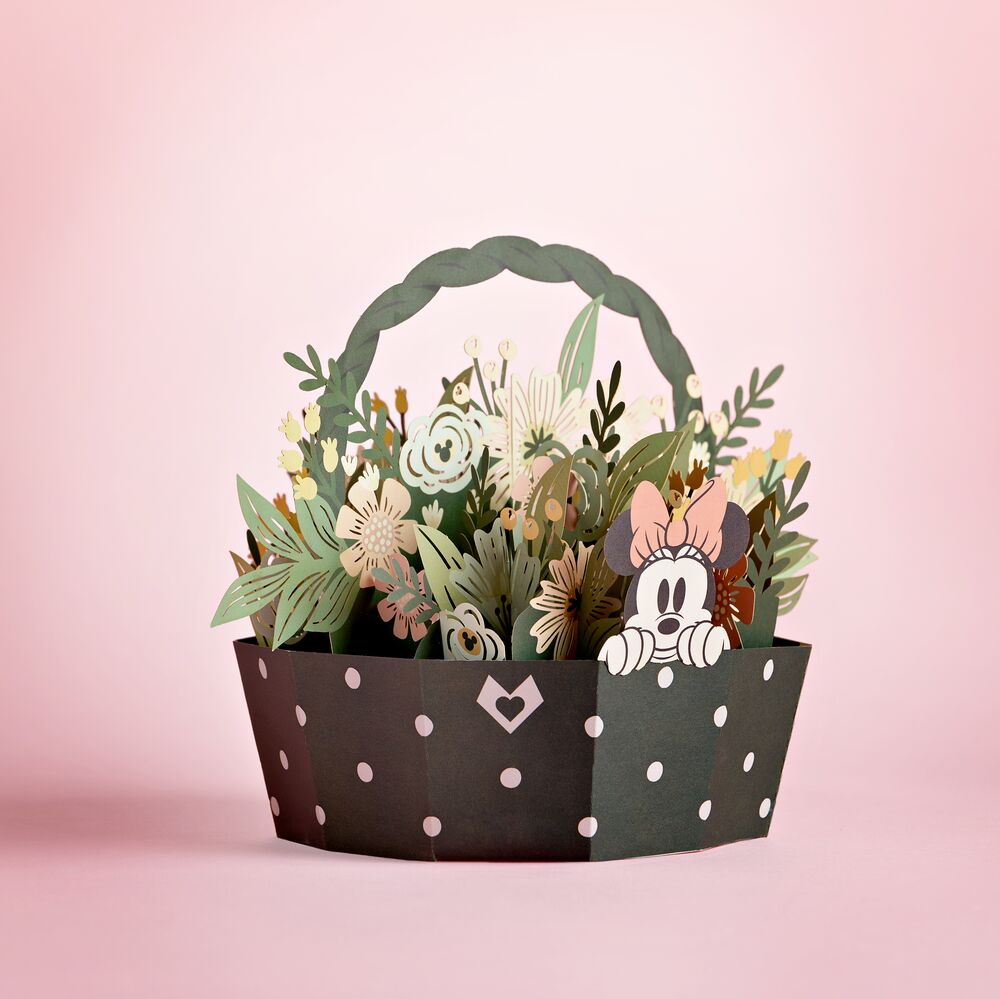 Disney's Minnie Mouse Flower Basket Decoration