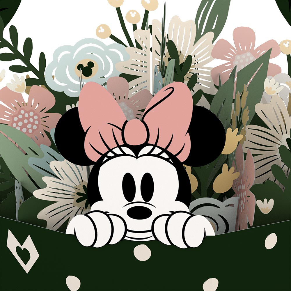 Disney's Minnie Mouse Flower Basket Decoration