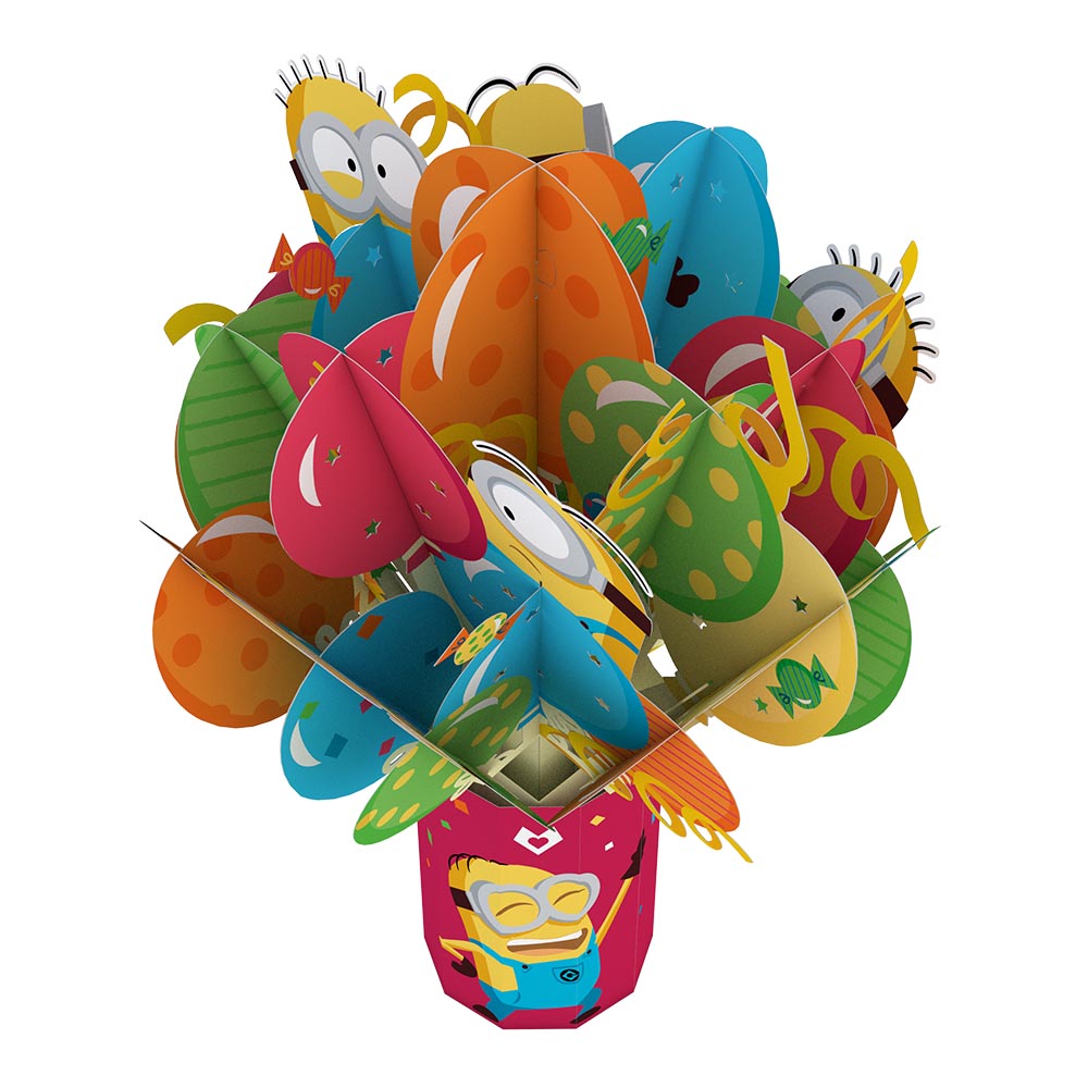 Despicable Me Minions Birthday Balloon Bouquet