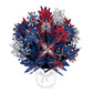 Patriotic Flower Bouquet
