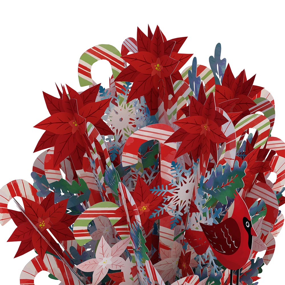 Holiday Poinsettia Grand Bouquet