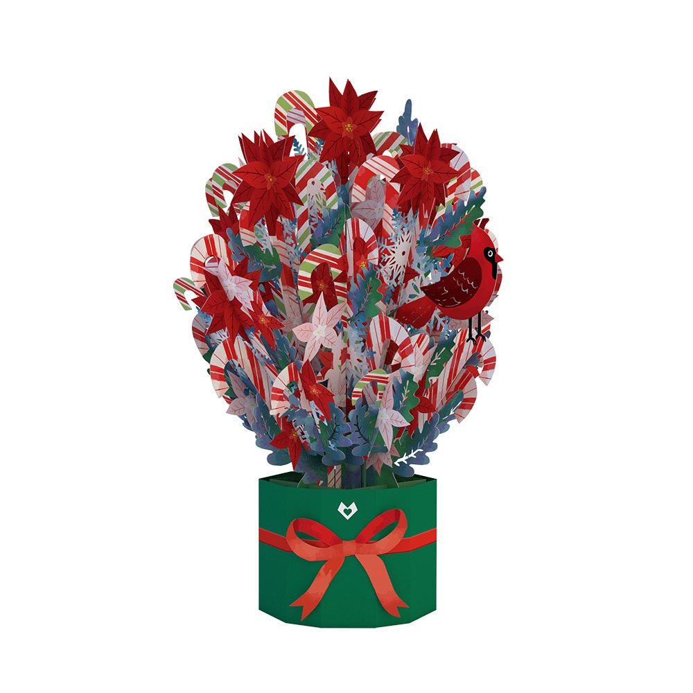 Holiday Poinsettia Grand Bouquet