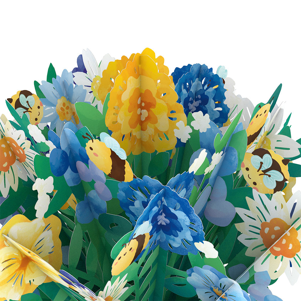 Bee-utiful Pop-Up Flower Bouquet