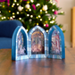 Stained Glass Nativity Windows Giant Pop-Up Gift