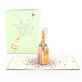 Champagne Pop Pop-Up Card