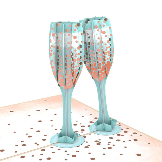 Lovepop Champagne Toast Greeting Card