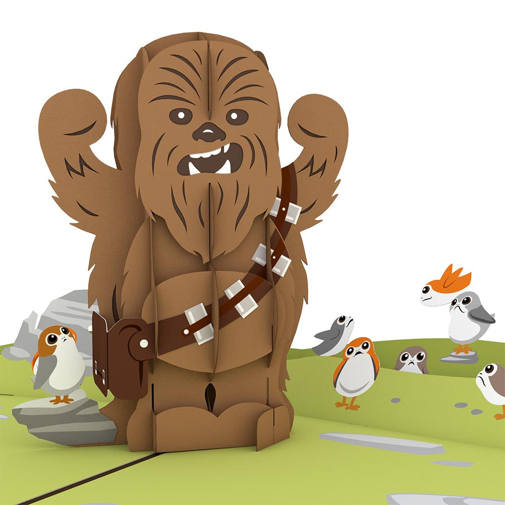 Chewbacca RAARRRGGH! Pop up Card