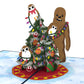 Star Wars™ Chewie & Porgs Christmas Pop-Up Card
