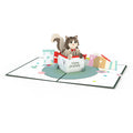 Christmas Cat Pop-Up Card
