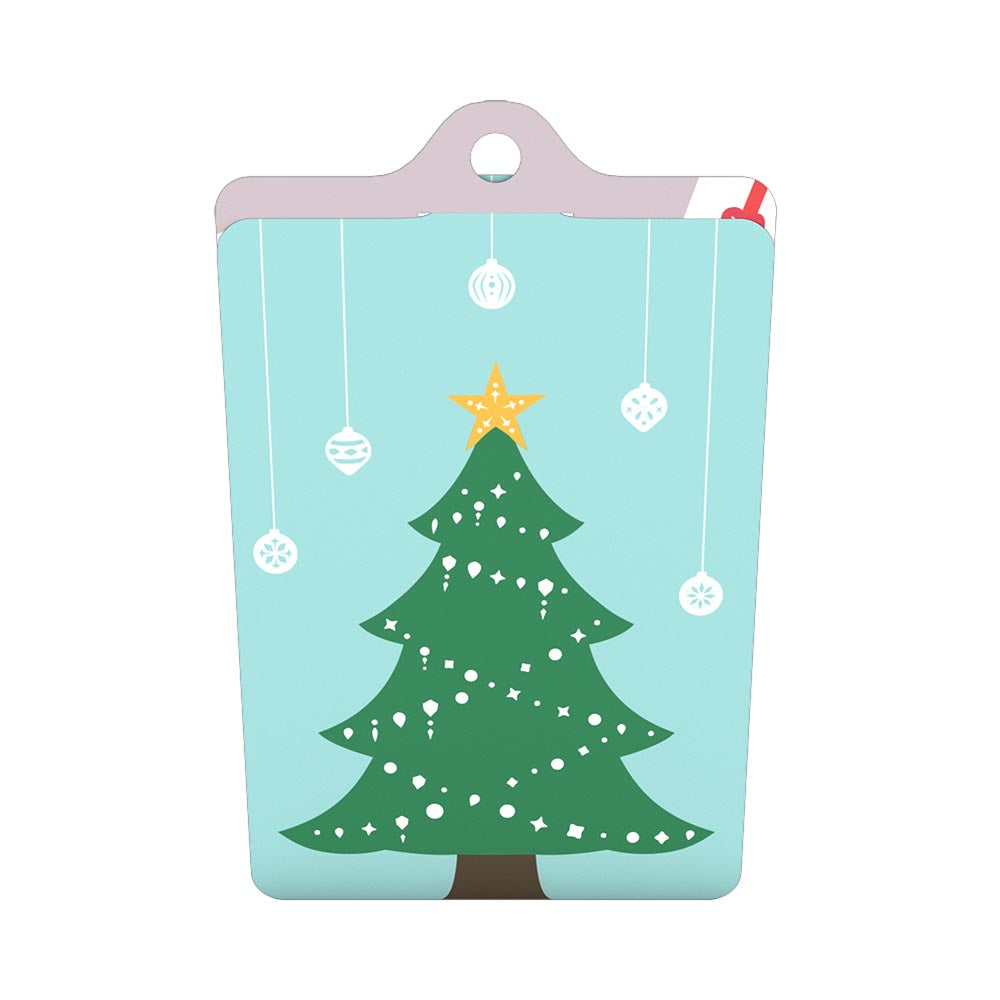 Gift Tag 4-Pack: Christmas Tree