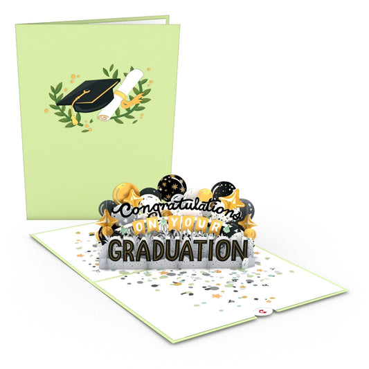 Congratulations On Your Graduation Pop-Up Card